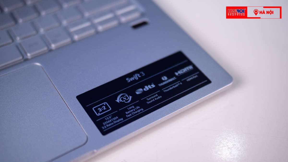 Laptop Acer Swift 3 thực tế 4
